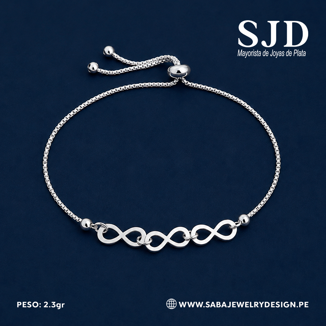 Pulsera Regulable - 3 Infinitos