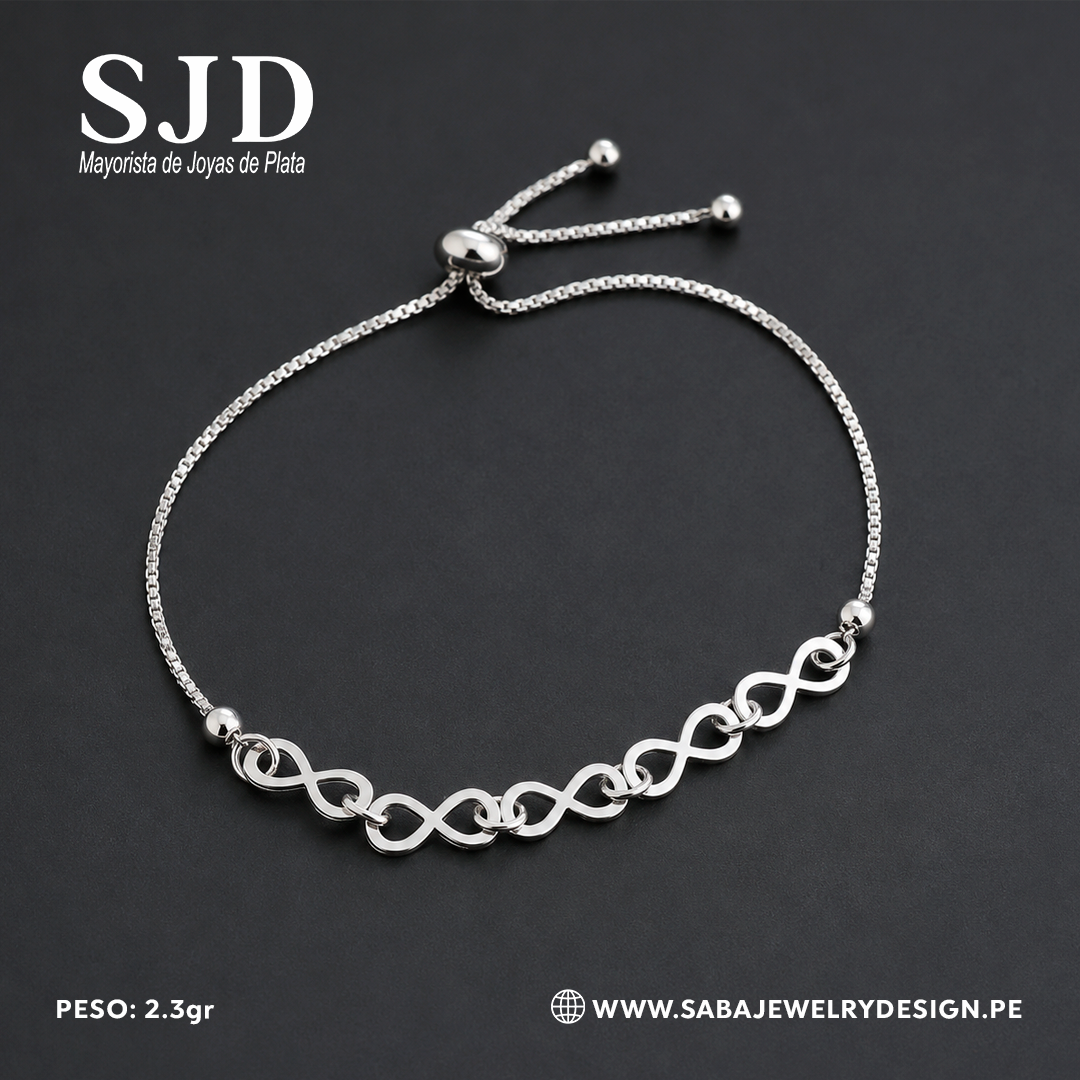 Pulsera Regulable - 5 Infinitos